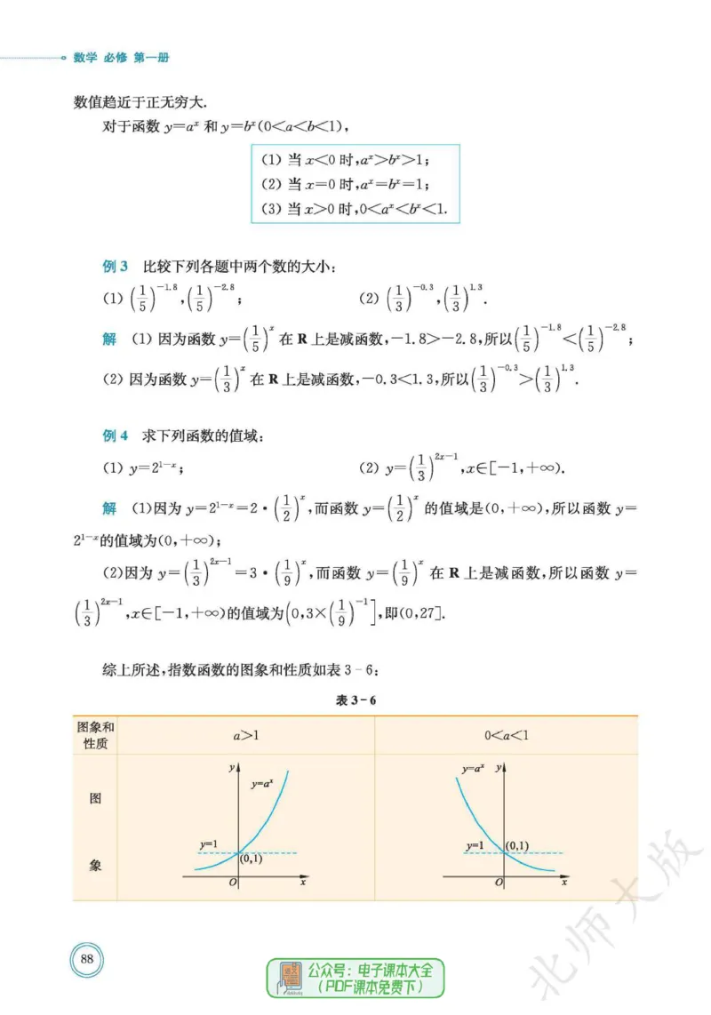普通高中教科书数学必修第1册_高中三年全科资料_高中_高中电子教材_高中数学_北师大