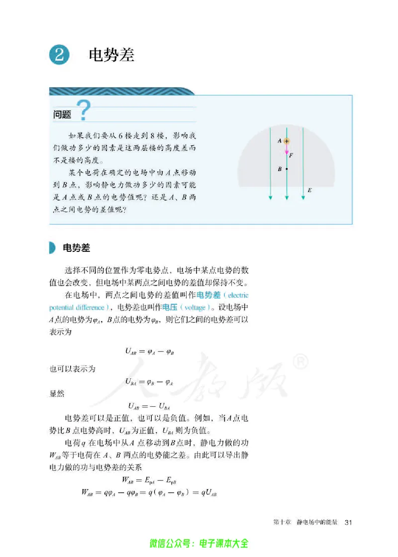 普通高中教科书物理必修第三册_高中三年全科资料_高中_高中电子教材_高中物理_人教版_旧