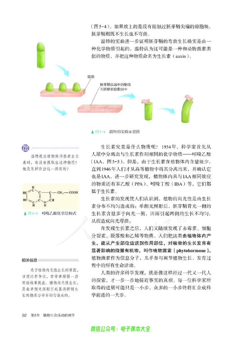 普通高中教科书生物学选择性必修1稳态与调节_高中三年全科资料_高中_高中电子教材_高中生物学_人教版_旧