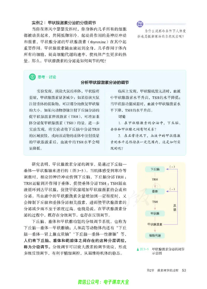普通高中教科书生物学选择性必修1稳态与调节_高中三年全科资料_高中_高中电子教材_高中生物学_人教版_旧