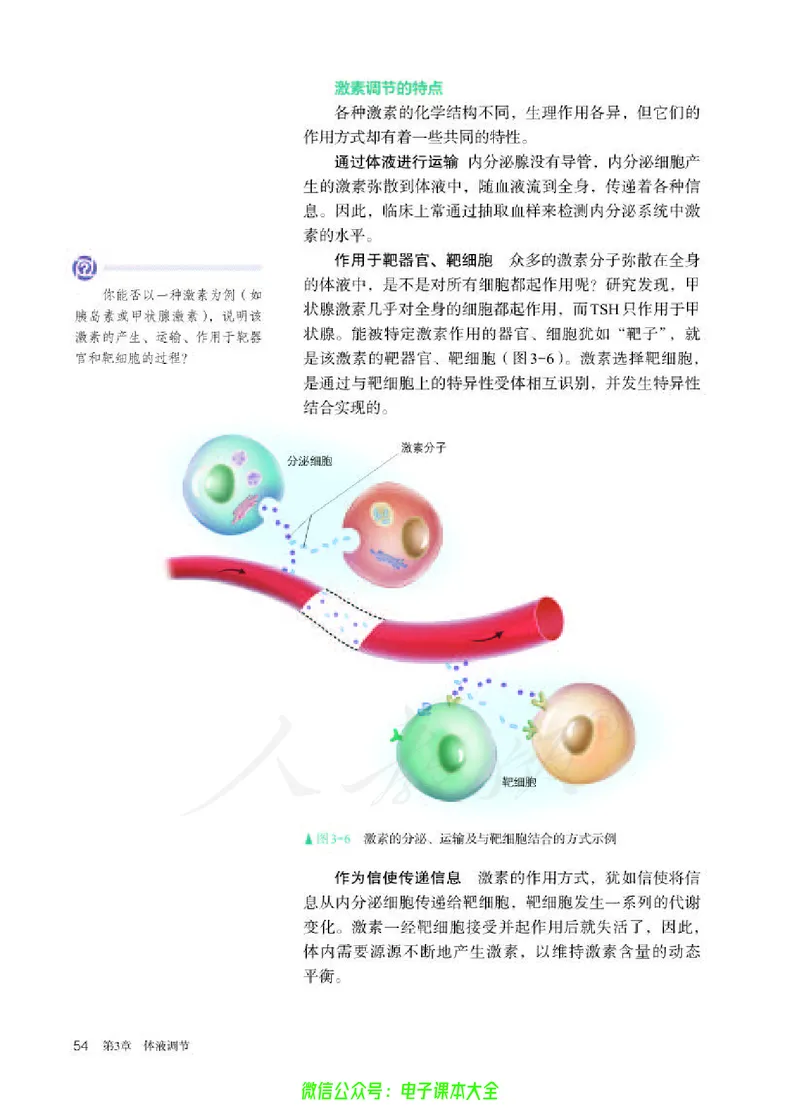 普通高中教科书生物学选择性必修1稳态与调节_高中三年全科资料_高中_高中电子教材_高中生物学_人教版_旧
