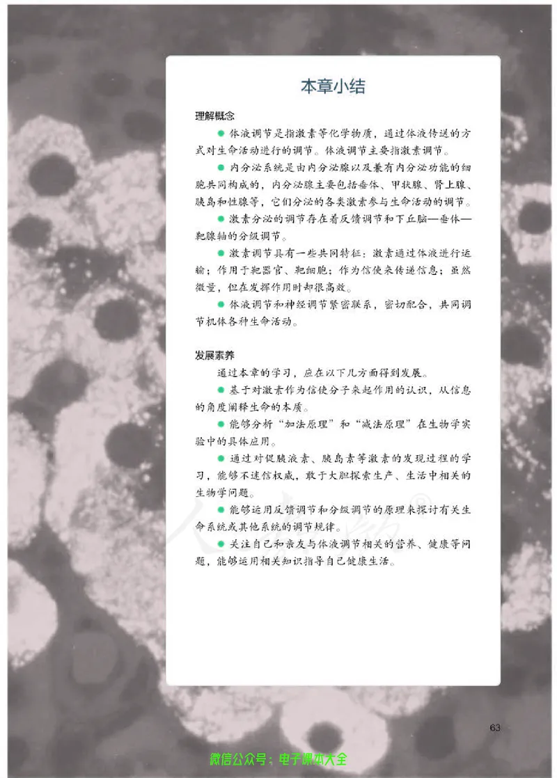 普通高中教科书生物学选择性必修1稳态与调节_高中三年全科资料_高中_高中电子教材_高中生物学_人教版_旧
