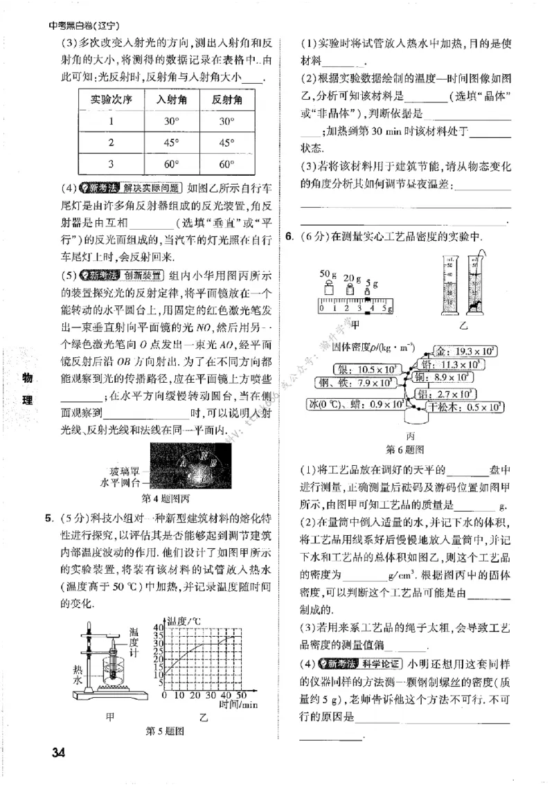 2026《万唯中考&bull;辽宁黑白卷》考前预测大题_2026中考押题卷合集_2026《万唯中考黑白卷》地方版(1)_2026《万唯中考&bull;辽宁黑白卷》7科