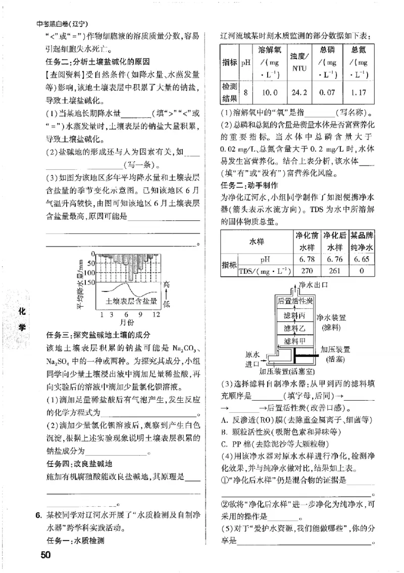 2026《万唯中考&bull;辽宁黑白卷》考前预测大题_2026中考押题卷合集_2026《万唯中考黑白卷》地方版(1)_2026《万唯中考&bull;辽宁黑白卷》7科