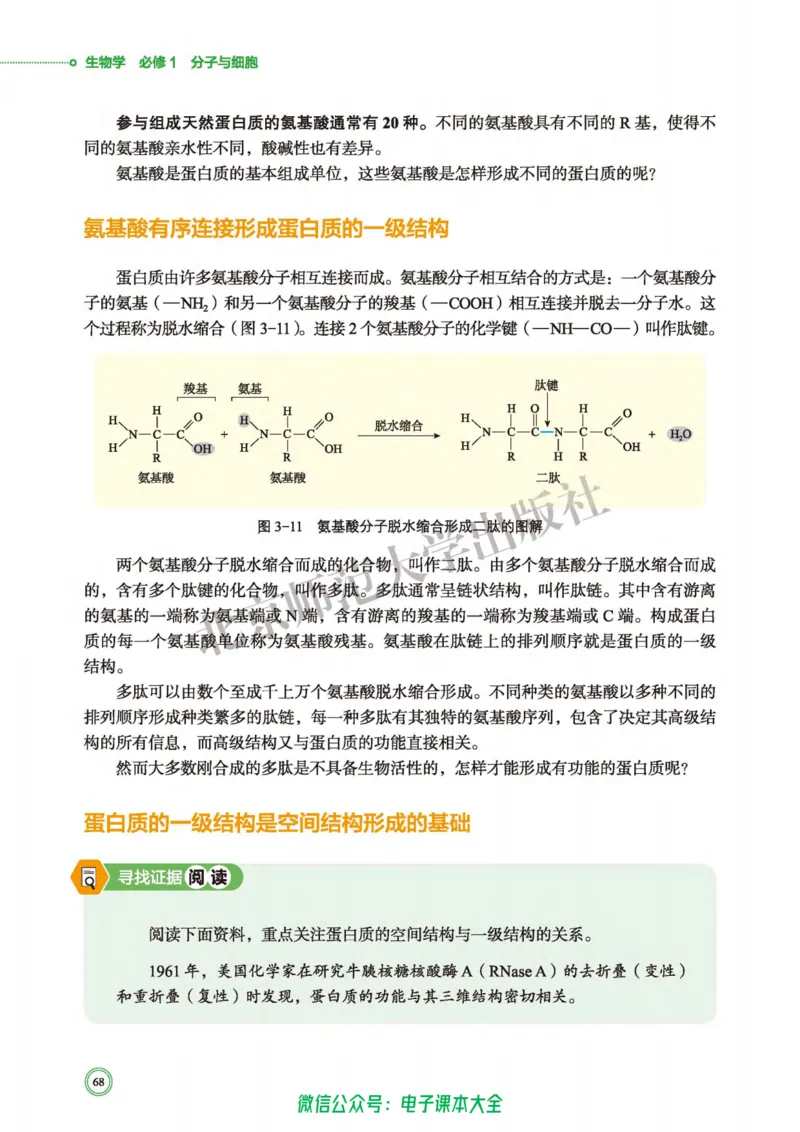 生物学必修1分子与细胞_高中三年全科资料_高中_高中电子教材_高中生物学_北师大