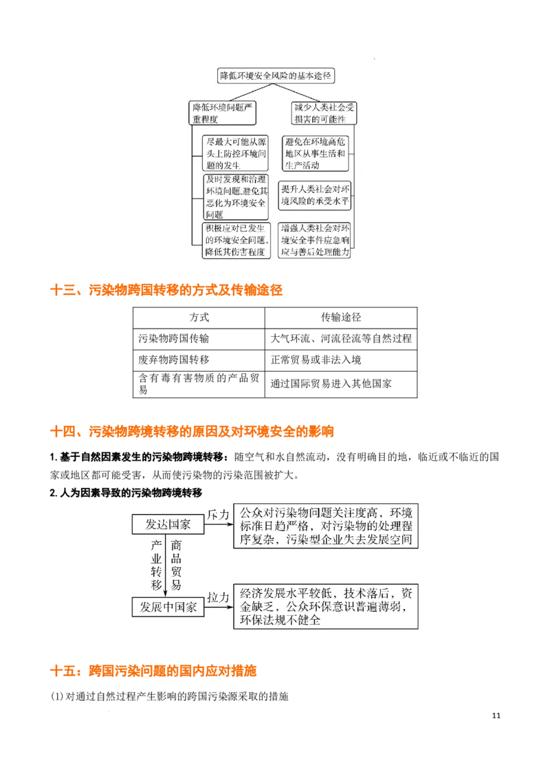 秘籍04考前必记资源、环境与国家安全24个核心考点（全国通用）_高中三年全科资料_高中_高中1_2026高中地理核心考点秘籍