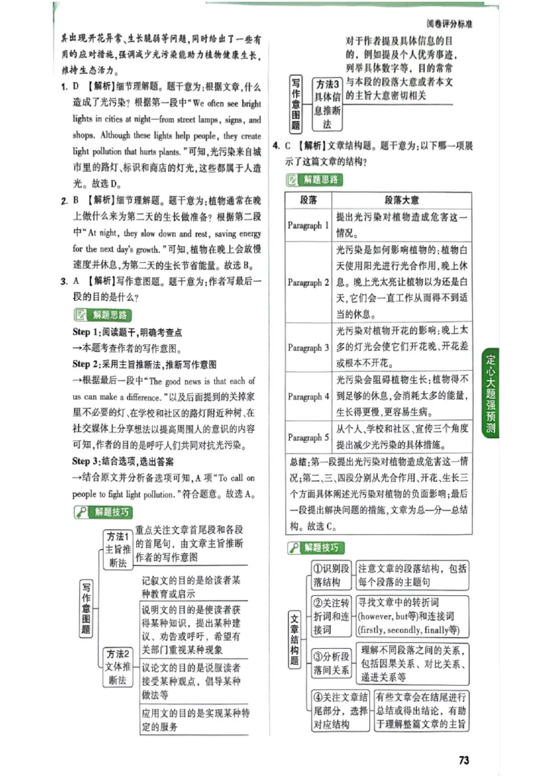 2026《万唯中考&bull;重庆定心卷》英语答案_2026中考押题卷合集_2026《万唯中考定心卷》各地方版_2026《万唯中考&bull;重庆定心卷》5科