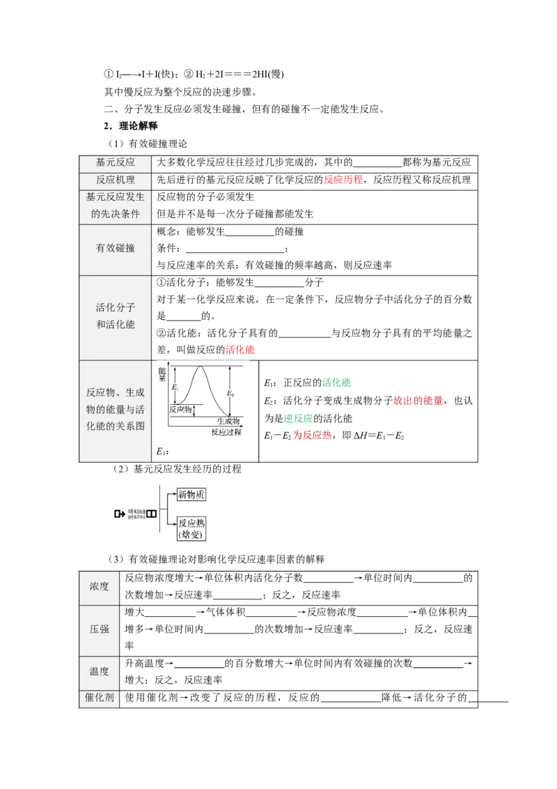 第03讲化学反应速率-学生版新高二化学暑假衔接（人教版）_高中三年全科资料_高中_高中1_2025秋新高二《暑假衔接讲义》（语数外理化）电子版_暑假衔接第1套新高二化学