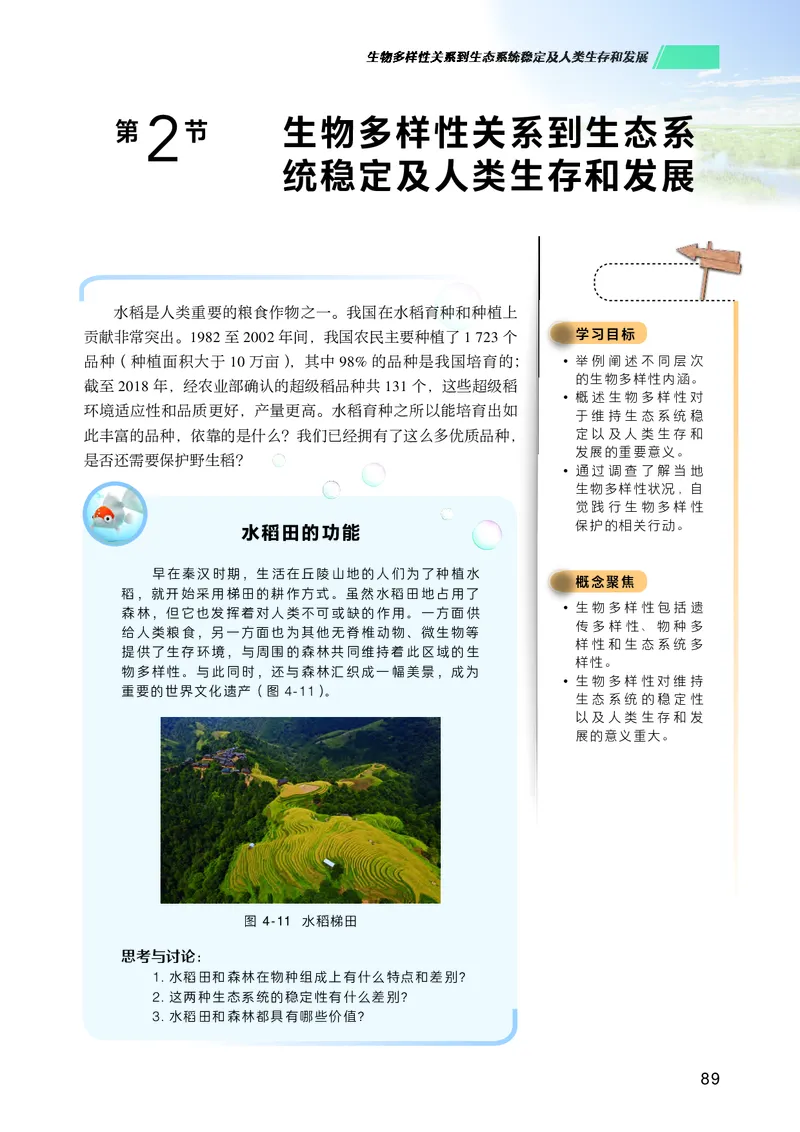 普通高中教科书生物学选择性必修2生物与环境_高中三年全科资料_高中_高中电子教材_高中生物学_沪科技版