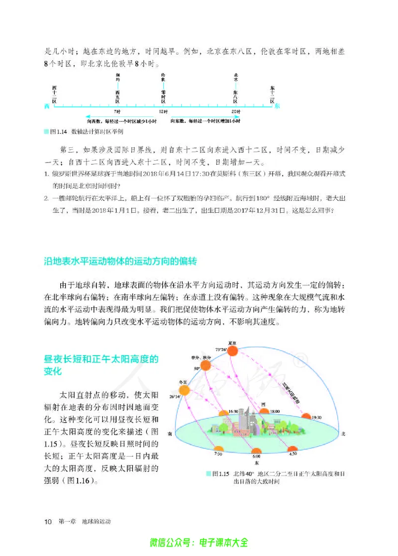 普通高中教科书地理选择性必修1自然地理基础_高中三年全科资料_高中_高中电子教材_高中地理_人教版_旧