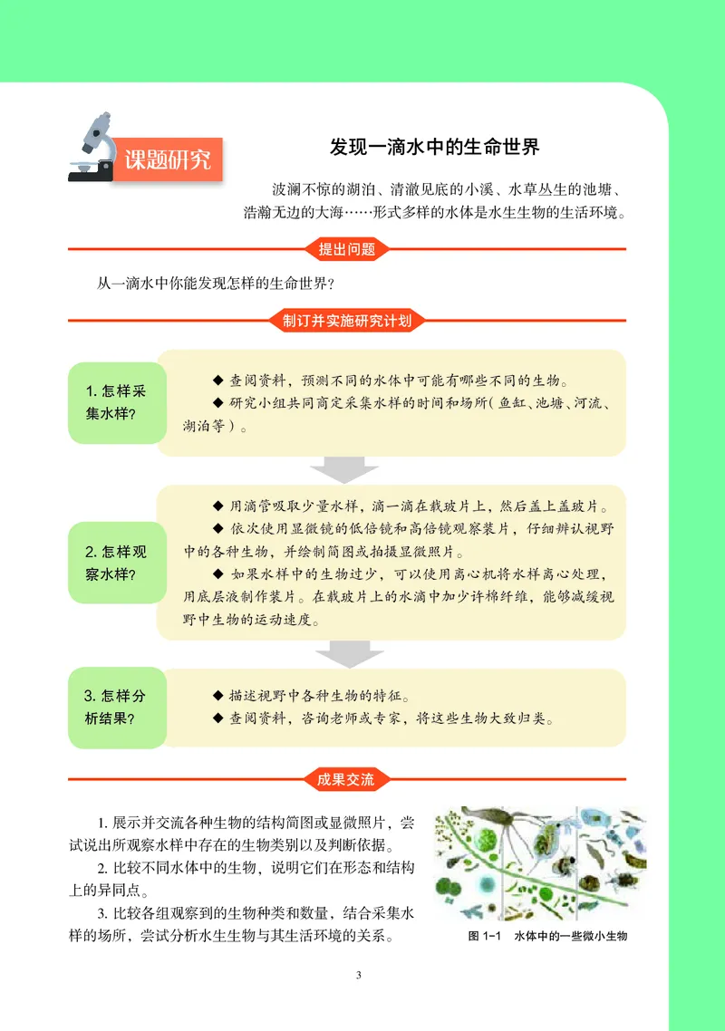 生物学必修1（电子版）_高中三年全科资料_高中_高中电子教材_高中生物学_沪科教版