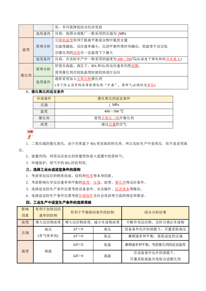 第08讲化学反应的调控-教师版新高二化学暑假衔接（人教版）_高中三年全科资料_高中_高中1_2025秋新高二《暑假衔接讲义》（语数外理化）电子版_暑假衔接第1套新高二化学