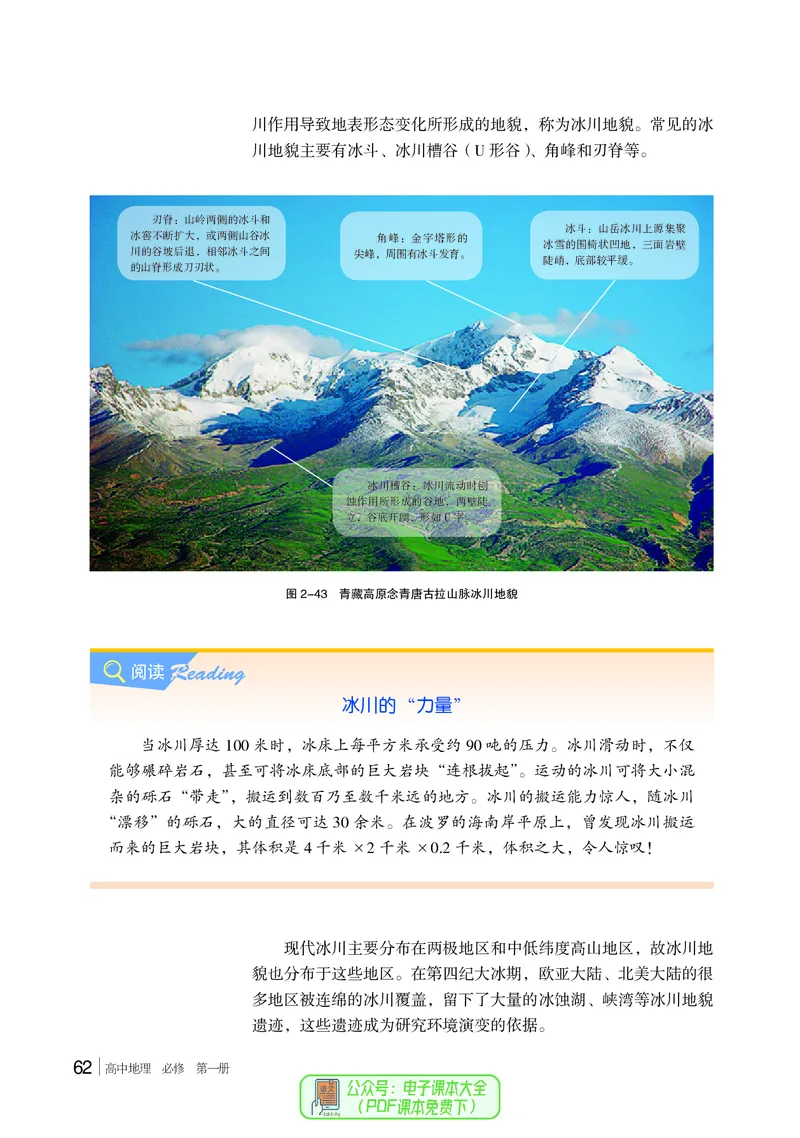 普通高中教科书地理必修第一册_高中三年全科资料_高中_高中电子教材_高中地理_湘教版