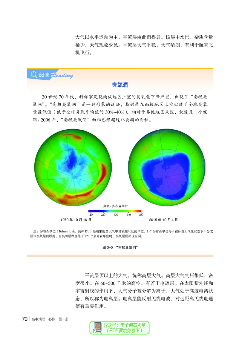 普通高中教科书地理必修第一册_高中三年全科资料_高中_高中电子教材_高中地理_湘教版