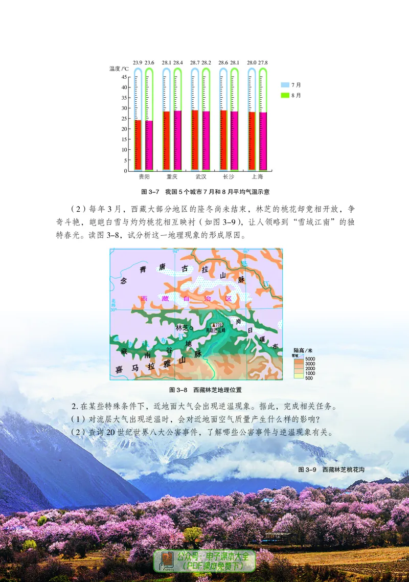 普通高中教科书地理必修第一册_高中三年全科资料_高中_高中电子教材_高中地理_湘教版