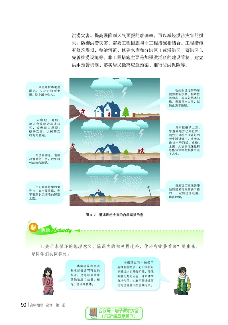 普通高中教科书地理必修第一册_高中三年全科资料_高中_高中电子教材_高中地理_湘教版