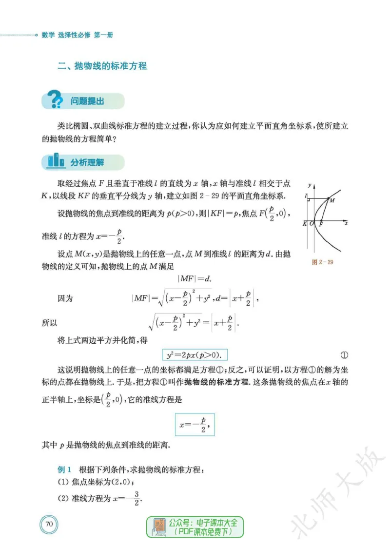普通高中教科书数学选择性必修1_高中三年全科资料_高中_高中电子教材_高中数学_北师大