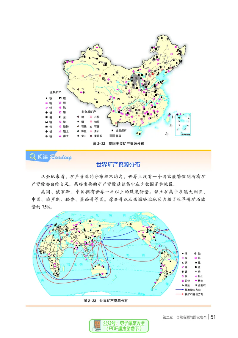 普通高中教科书地理选择性必修3_高中三年全科资料_高中_高中电子教材_高中地理_湘教版