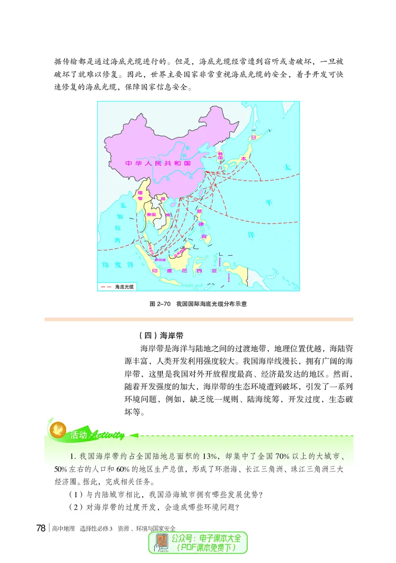 普通高中教科书地理选择性必修3_高中三年全科资料_高中_高中电子教材_高中地理_湘教版