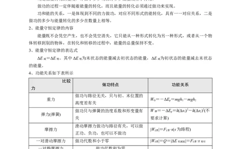 第18讲复习专题十五能量守恒定律（教师版）-新高二暑假精品课（人教版）_高中三年全科资料_高中_高中1_2025秋新高二《暑假衔接讲义》（语数外理化）电子版