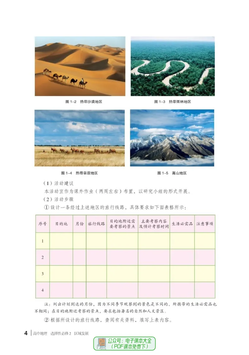普通高中教科书地理选择性必修2_高中三年全科资料_高中_高中电子教材_高中地理_湘教版