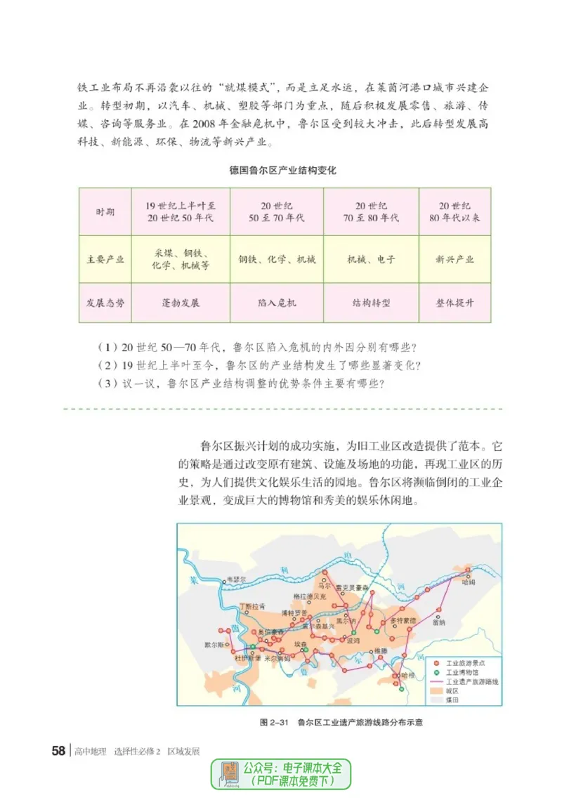 普通高中教科书地理选择性必修2_高中三年全科资料_高中_高中电子教材_高中地理_湘教版