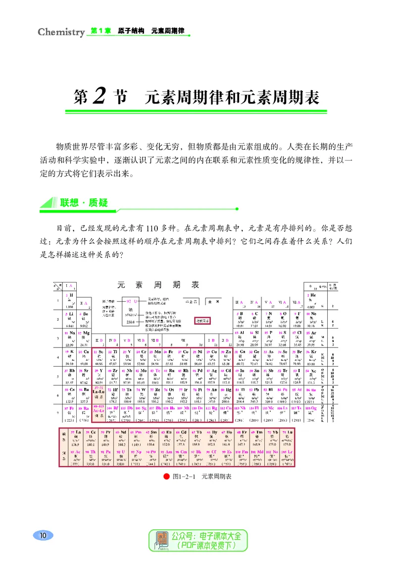 普通高中教科书化学必修第二册_高中三年全科资料_高中_高中电子教材_高中化学_鲁科版