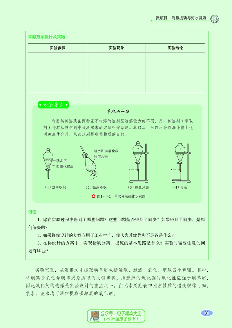 普通高中教科书化学必修第二册_高中三年全科资料_高中_高中电子教材_高中化学_鲁科版