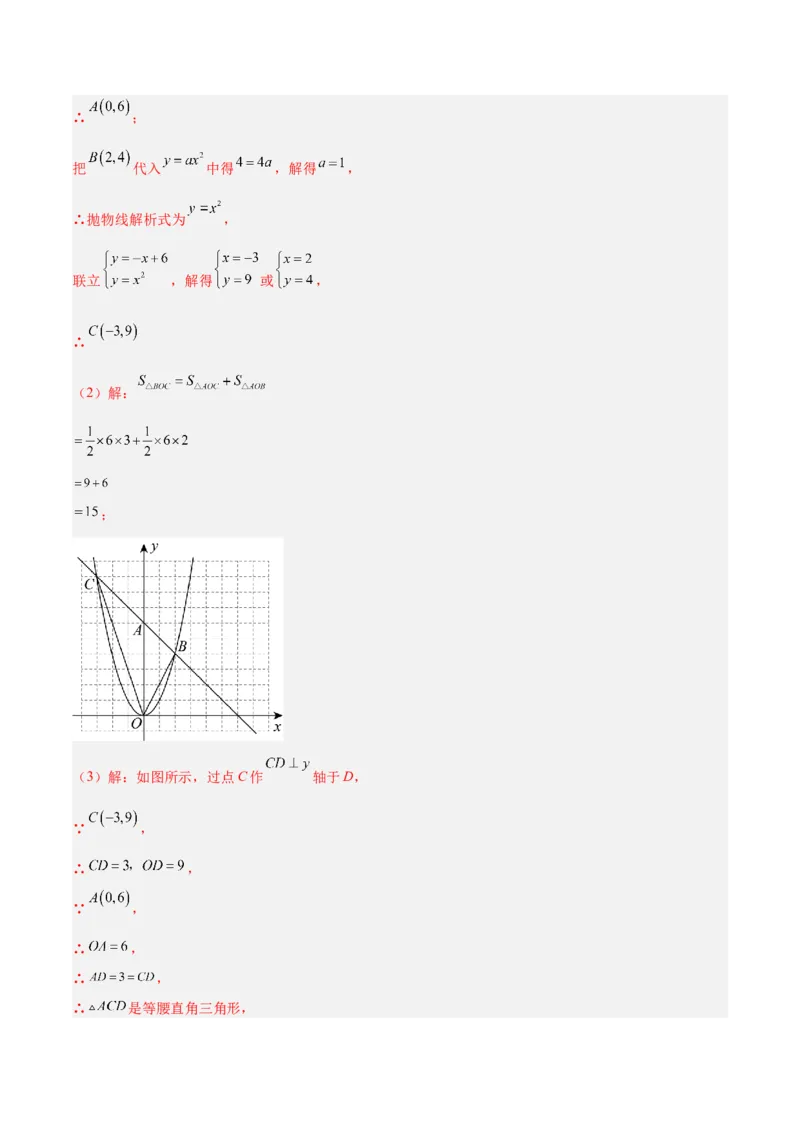 专题11二次函数中的角度存在性问题的四类综合题型（压轴题专项训练）（教师版）_人教版数学九年级上册_版本二_九年级数学上册（人教版）_压轴题专项-V5_2026版