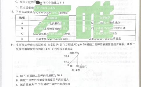 2026《中考&bull;广东黑白卷》化学白卷_2026中考押题卷合集_2026《万唯中考黑白卷》地方版(1)_2026《万唯中考&bull;广东黑白卷》7科_2026《万唯中考&bull;广东黑白卷》化学