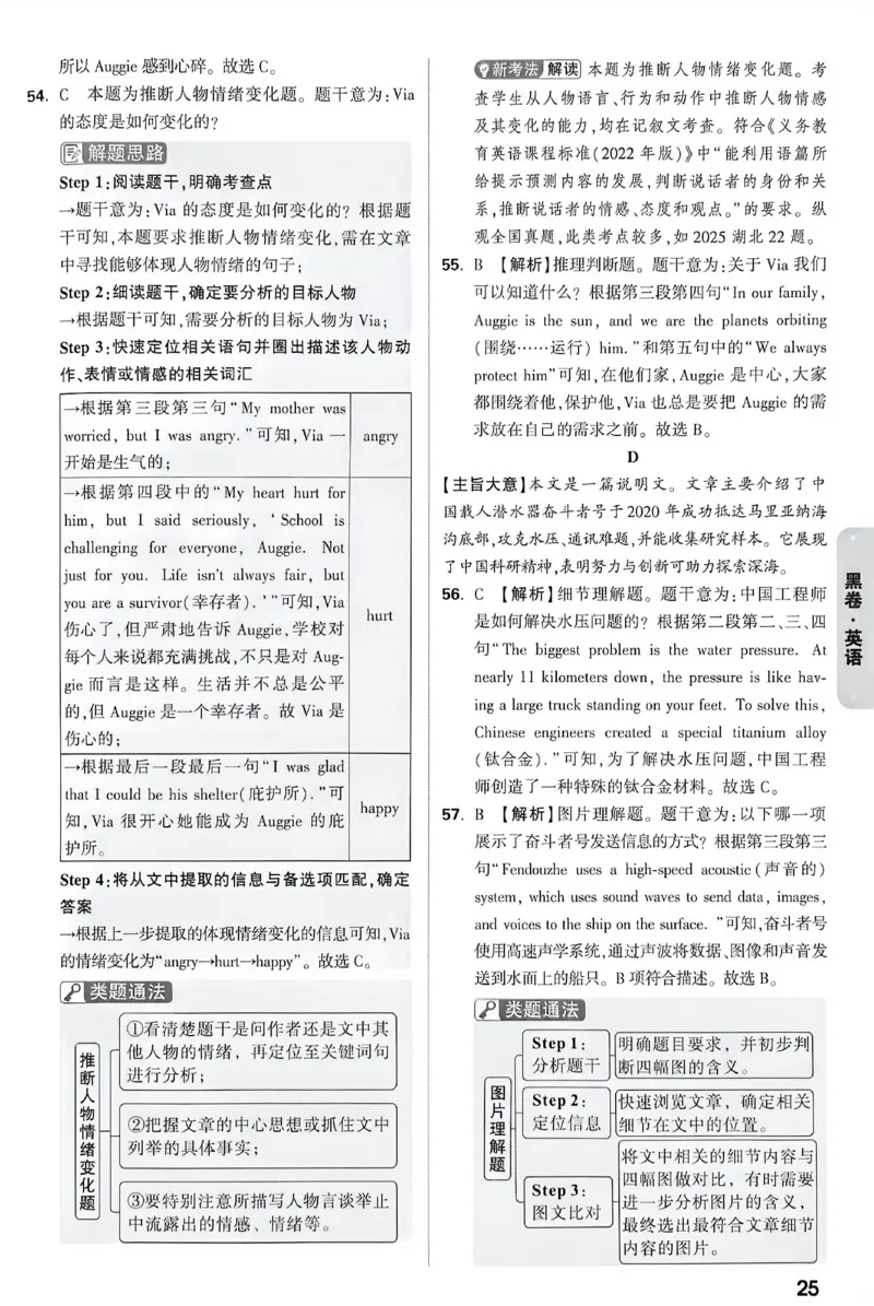 2026《万唯中考&bull;重庆黑白卷》英语黑卷答案_2026中考押题卷合集_2026《万唯中考黑白卷》地方版(1)_2026《万唯中考&bull;重庆黑白卷》7科_2026《万唯中考&bull;重庆黑白卷》英语