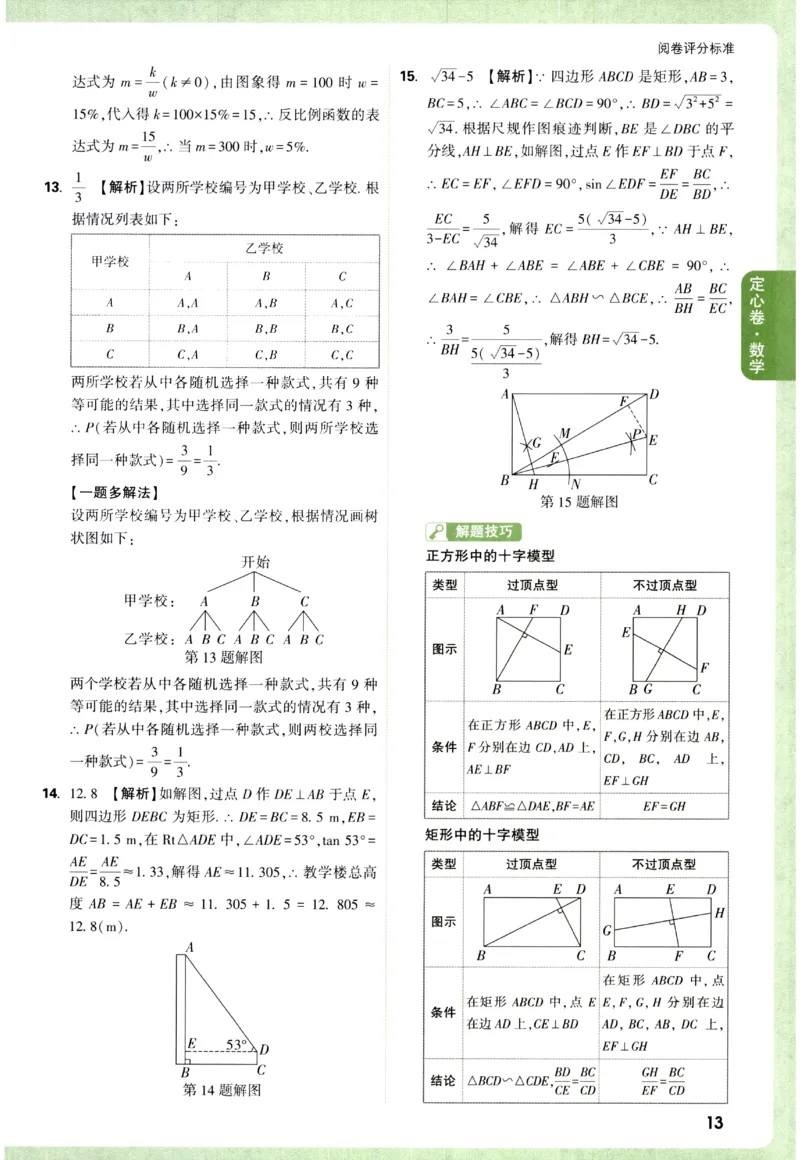 2026《万唯中考&bull;辽宁定心卷》数学法答案_2026中考押题卷合集_2026《万唯中考定心卷》各地方版_2026《万唯中考&bull;辽宁定心卷》7科_2026《万唯中考&bull;辽宁定心卷》数学