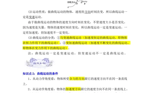 第01讲复习专题一曲线运动、运动的合成与分解（学生版）-新高二暑假精品课（人教版）_高中三年全科资料_高中_高中1_2025秋新高二《暑假衔接讲义》（语数外理化）电子版