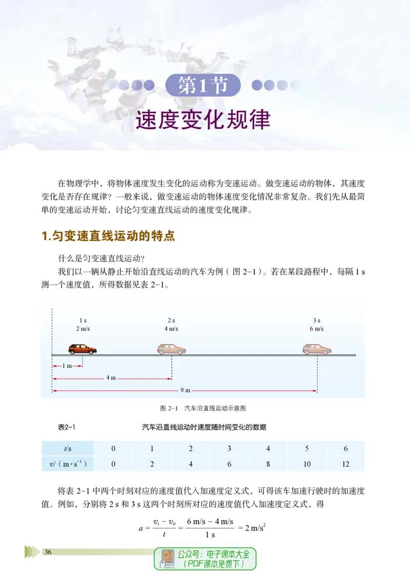 普通高中教科书物理必修第一册_高中三年全科资料_高中_高中电子教材_高中物理_鲁科版