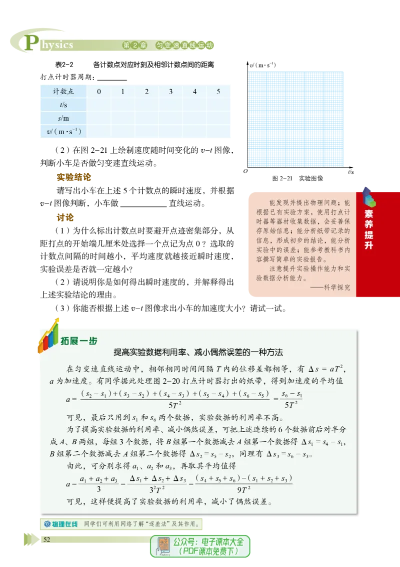 普通高中教科书物理必修第一册_高中三年全科资料_高中_高中电子教材_高中物理_鲁科版