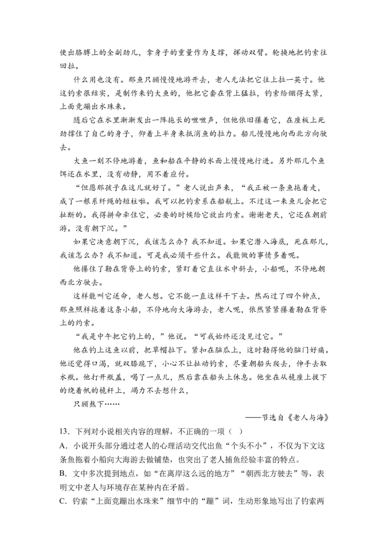 第09讲文学类文本阅读-教师版新高二语文暑假衔接精品课_高中三年全科资料_高中_高中1_2025秋新高二《暑假衔接讲义》（语数外理化）电子版_2025新高二语文暑假衔接讲义