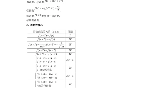 第07讲函数的性质（教师版）_高中三年全科资料_高考数学《必刷5000题》2025版_2025高考数学必刷5000题（分章节WORD）