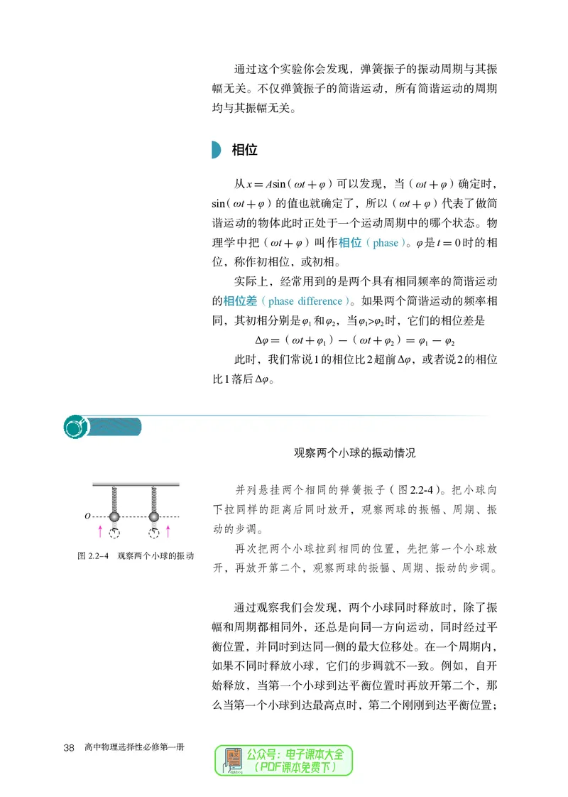 物理选择性必修第1册_高中三年全科资料_高中_高中电子教材_高中物理_人教版