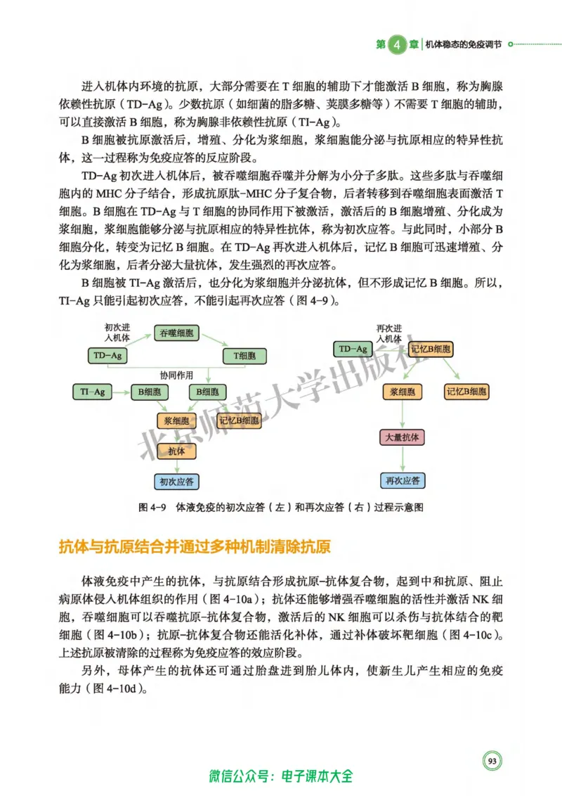 生物学选择性必修1稳态与调节_高中三年全科资料_高中_高中电子教材_高中生物学_北师大