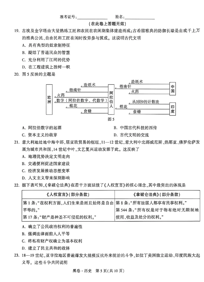 2026《万唯中考&bull;福建黑白卷》历史黑卷_2026中考押题卷合集_2026《万唯中考黑白卷》地方版(1)_2026《万唯中考&bull;福建黑白卷》7科_2026《万唯中考&bull;福建黑白卷》历史