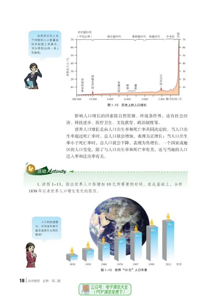 普通高中教科书地理必修第二册_高中三年全科资料_高中_高中电子教材_高中地理_湘教版
