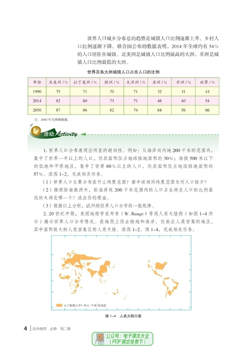 普通高中教科书地理必修第二册_高中三年全科资料_高中_高中电子教材_高中地理_湘教版