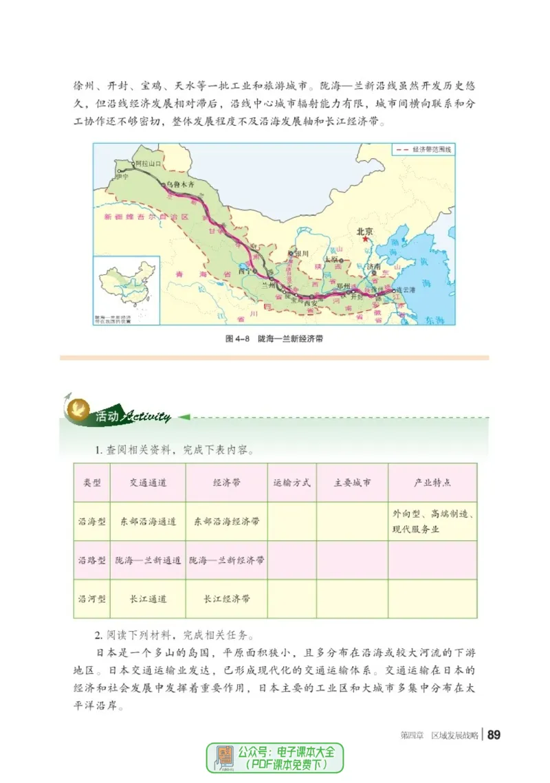 普通高中教科书地理必修第二册_高中三年全科资料_高中_高中电子教材_高中地理_湘教版