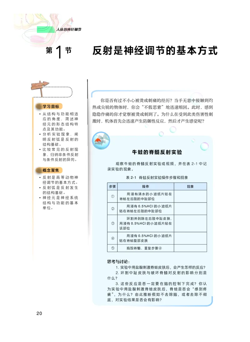 普通高中教科书生物学选择性必修1稳态与调节_高中三年全科资料_高中_高中电子教材_高中生物学_沪科技版