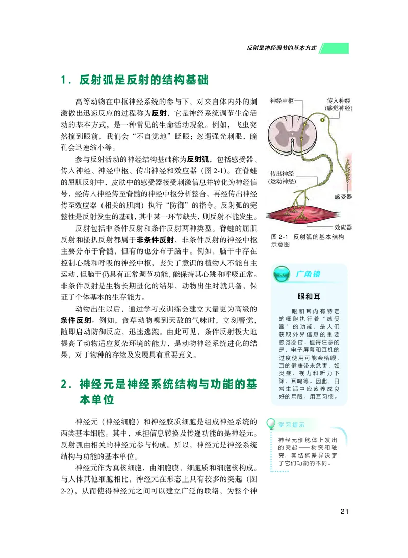 普通高中教科书生物学选择性必修1稳态与调节_高中三年全科资料_高中_高中电子教材_高中生物学_沪科技版