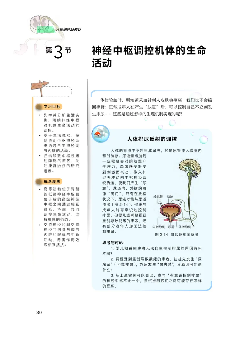 普通高中教科书生物学选择性必修1稳态与调节_高中三年全科资料_高中_高中电子教材_高中生物学_沪科技版