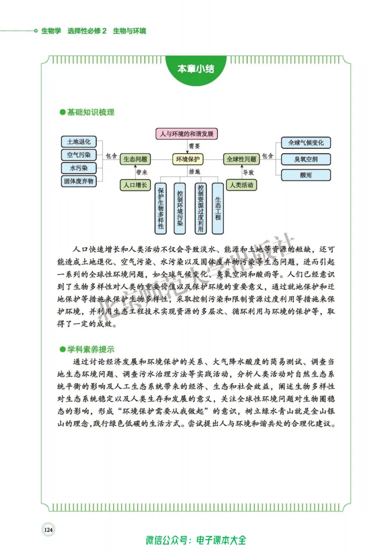 生物学选择性必修2生物与环境_高中三年全科资料_高中_高中电子教材_高中生物学_北师大