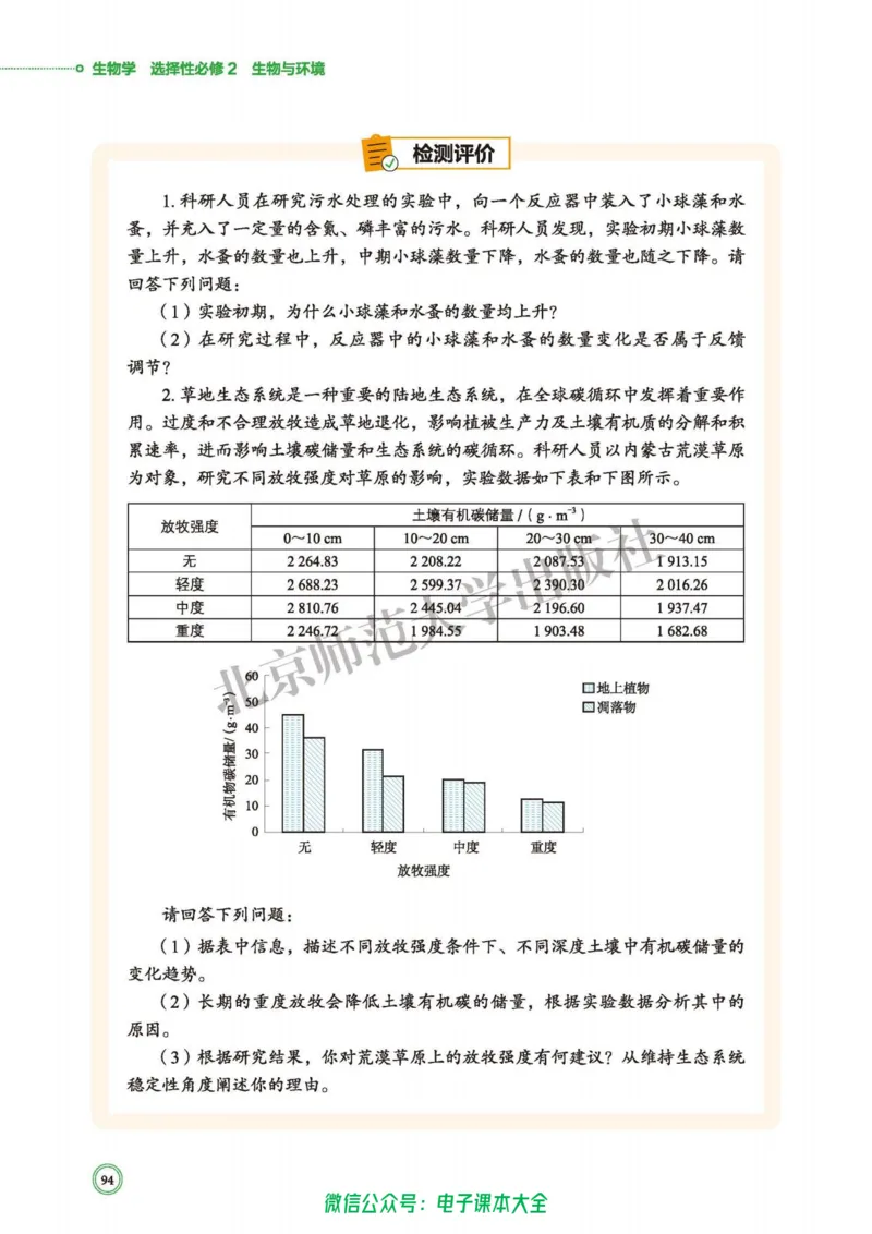 生物学选择性必修2生物与环境_高中三年全科资料_高中_高中电子教材_高中生物学_北师大