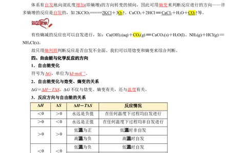 第07讲化学反应的方向-教师版新高二化学暑假衔接（人教版）_高中三年全科资料_高中_高中1_2025秋新高二《暑假衔接讲义》（语数外理化）电子版_暑假衔接第1套新高二化学
