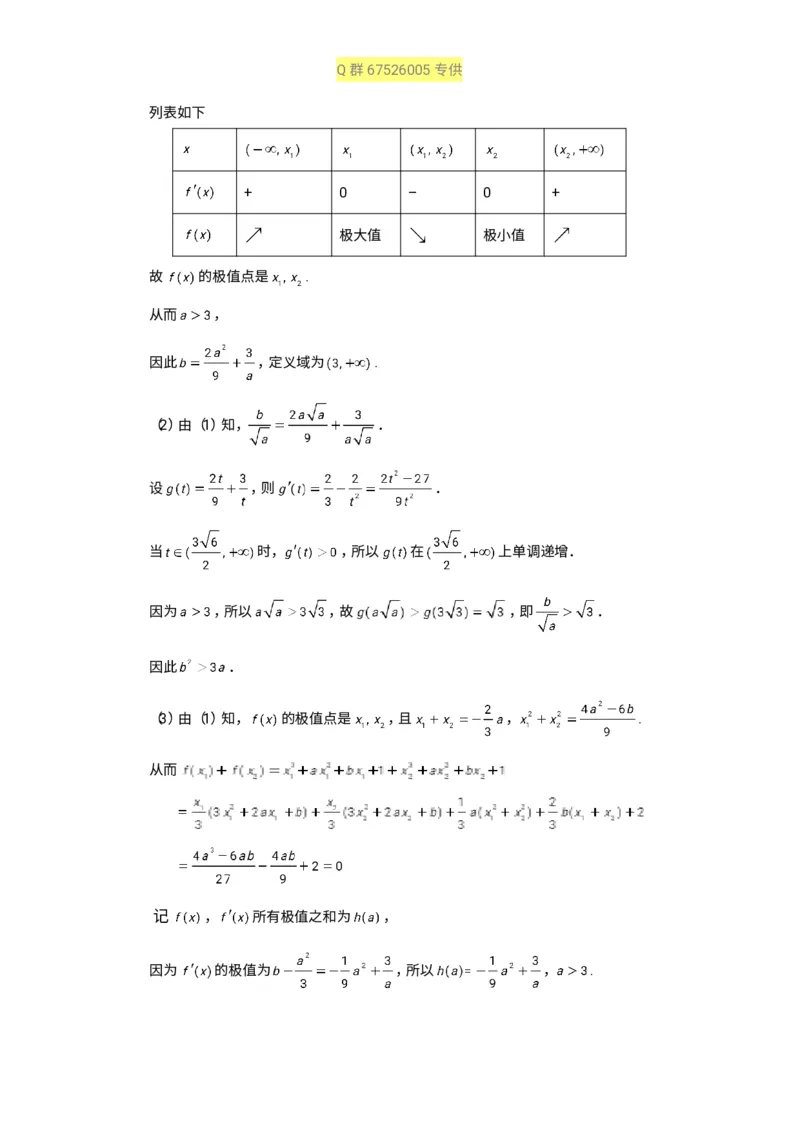秒杀高考导数导数精讲+十年真题(1)_高中三年全科资料_高中_高中知识点整理_数学